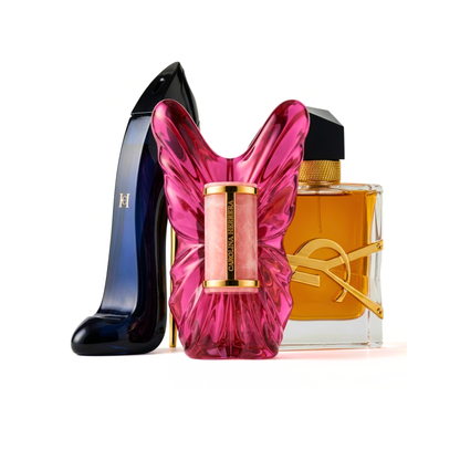 Set di 3 profumi | Carolina Herrera Good Girl + Carolina Herrera La Bomba + Yves Saint Laurent Libre Intense 100 ml