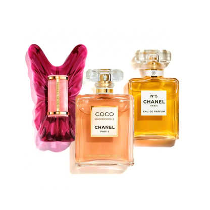 Set di 3 profumi | Carolina Herrera La Bomba, COCO MADEMOISELLE, Chanel Nº5 100 ml
