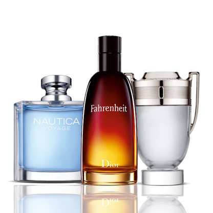 Set di 3 profumi | Nautica + Fahrenheit + Invictus 100 ml