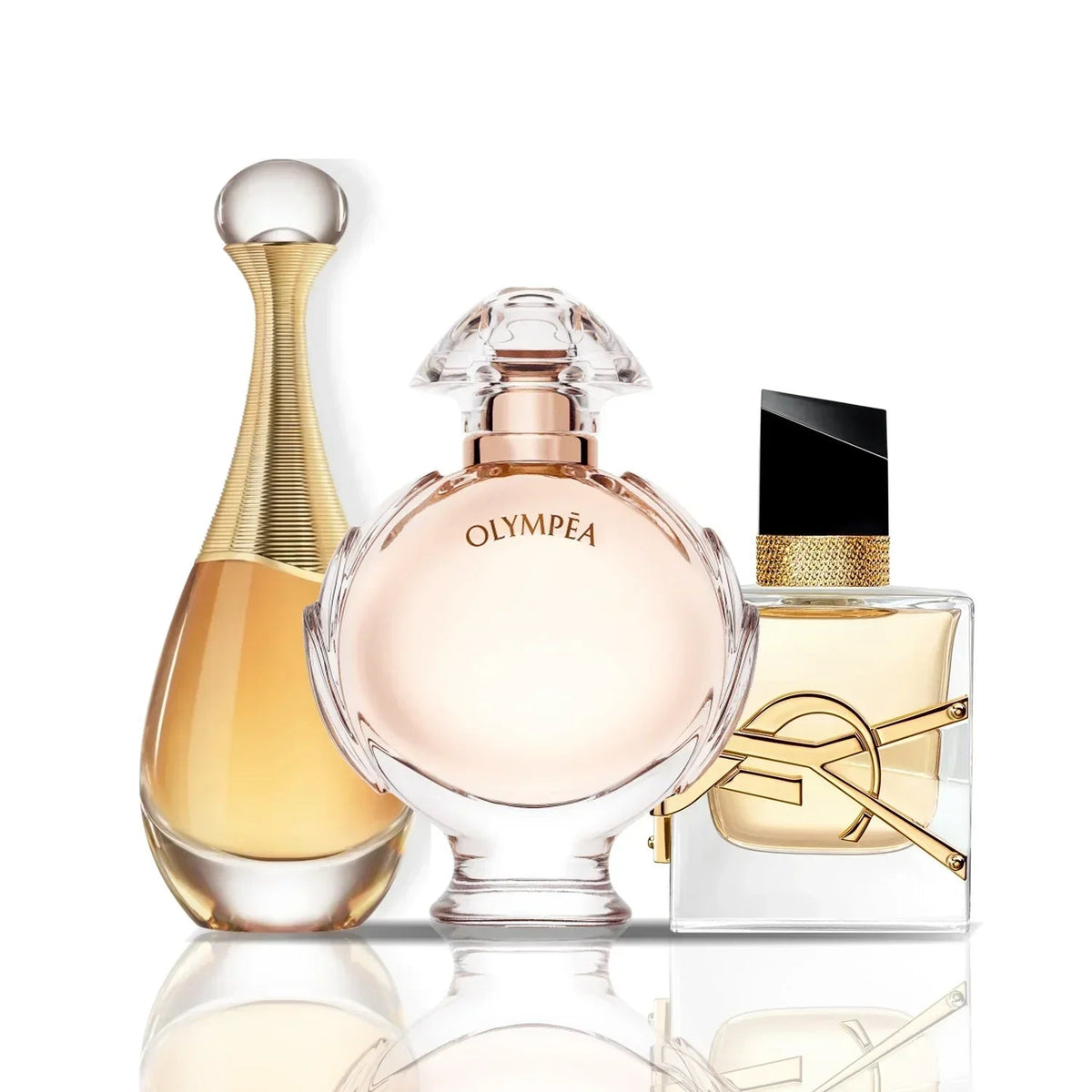 Set di 3 profumi | J'Adore Dior + Olympea + Yves Saint Laurent Libre